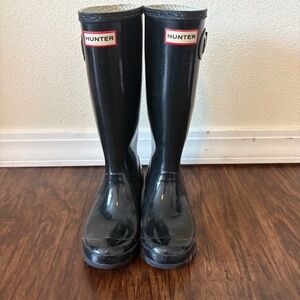 Children’s black Hunter boots